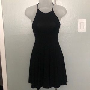 Forever 21 Halter Tie Skater Dress Size Small